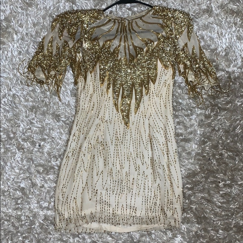 Vintage beaded dress